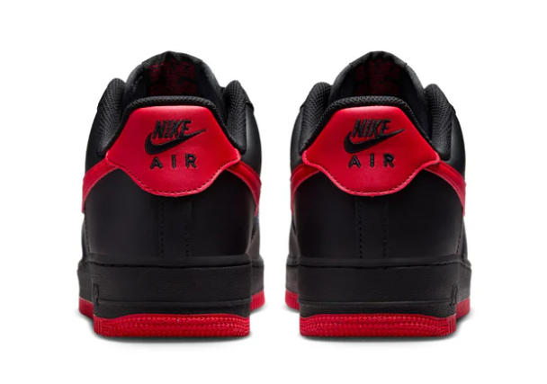 Nike Air Force 1 '07 'Black/Red'