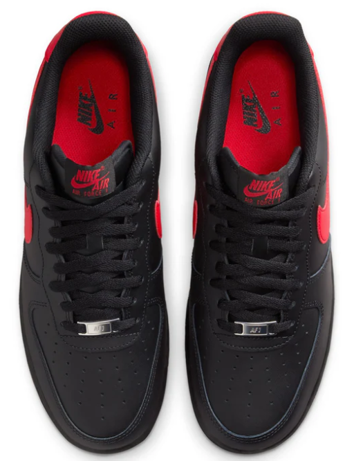 Nike Air Force 1 '07 'Black/Red'