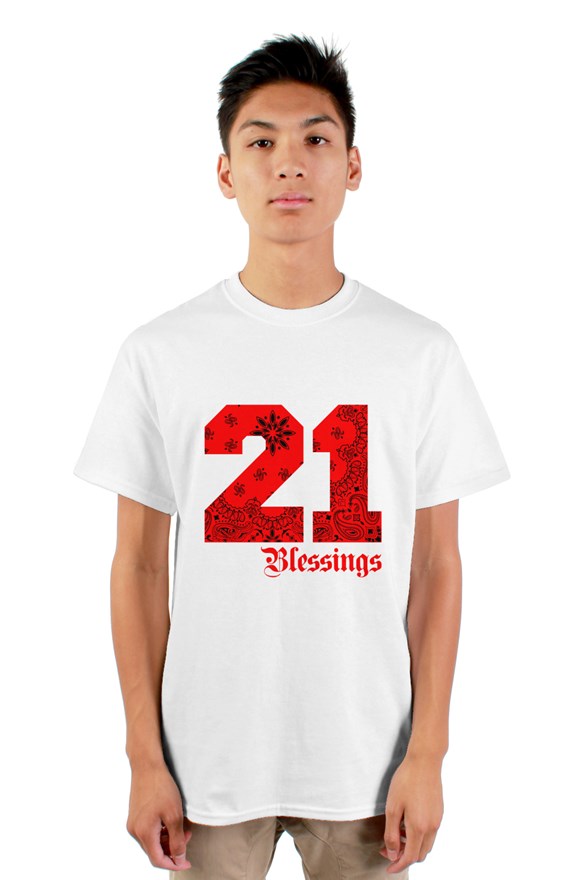 Blessed21 T - White