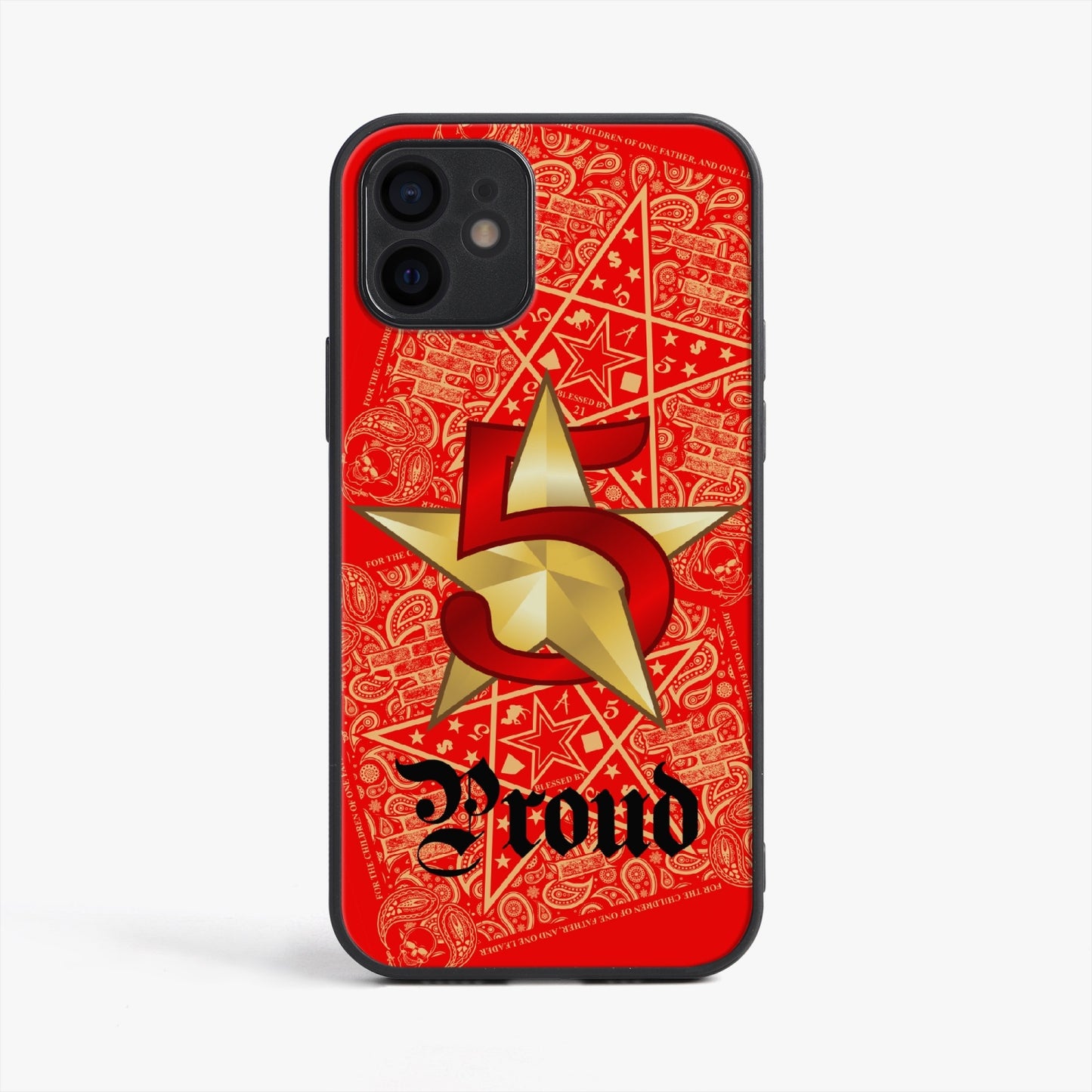 Logo & Bandana iPhone 12 Phone Case